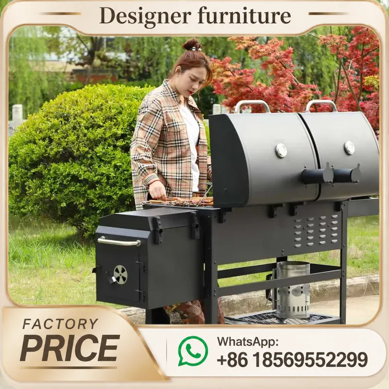 Commercial Kitchen Grill - Grill gazowy na węgiel drzewny, bezdymny