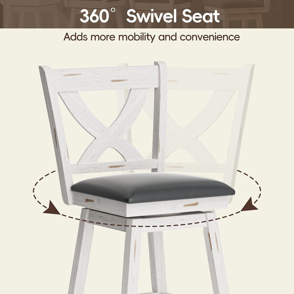 Zestaw 2 obrotowych krzeseł ba – Commercial Kitchen Set recenzja i cena