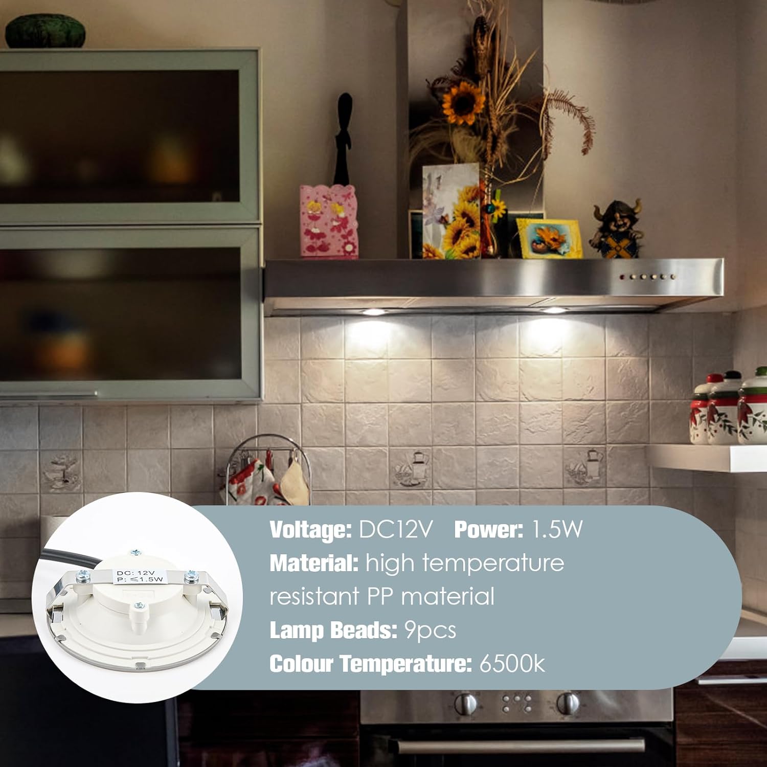 2x Lampa LED do okapu kuchenne – Commercial Kitchen Hood Installation recenzja i cena